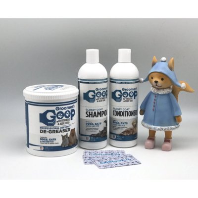 Groomers GOOP набор косметики Kit XL  обезжиривающая паста ,очищающий шампунь , финишный кондиционер
