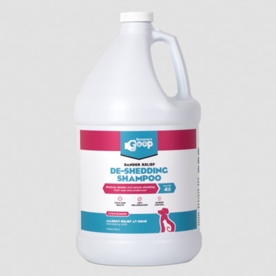 шампунь против перхоти и линьки Groomer Goop Dander Relief De-Shedding 3,8 л галлон