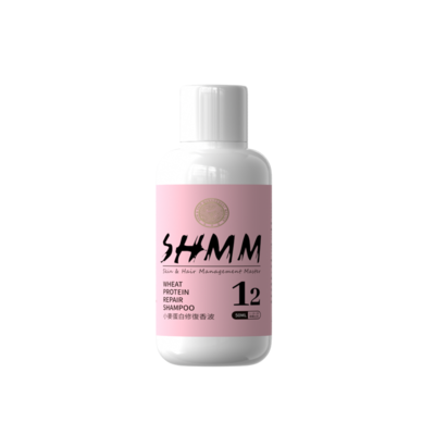 Очищающий, Увлажняющий и Питающий шампунь SHMM Wheat Protein Repair Shampoo 50ml