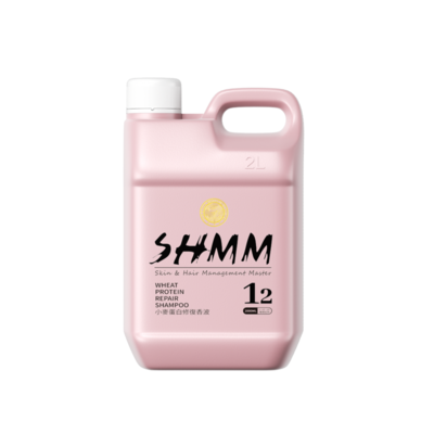 Очищающий, Увлажняющий и Питающий шампунь SHMM Wheat Protein Repair Shampoo 2000ml